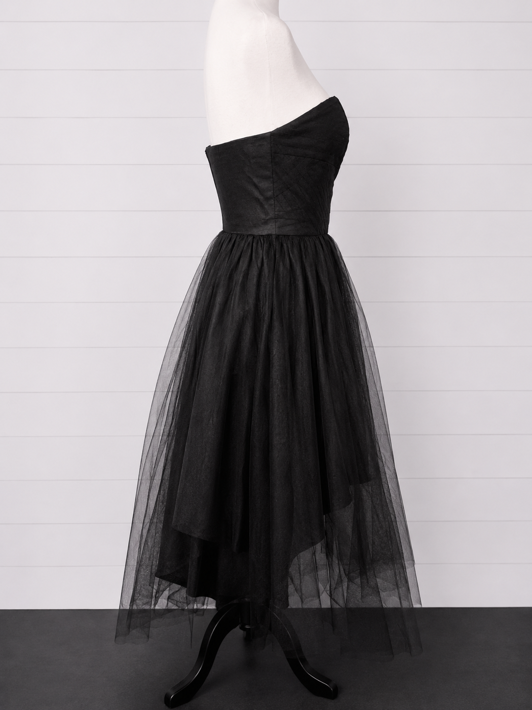 Hell Bunny Vixen Tillie Black Tulle Prom Dress BNWT Size S