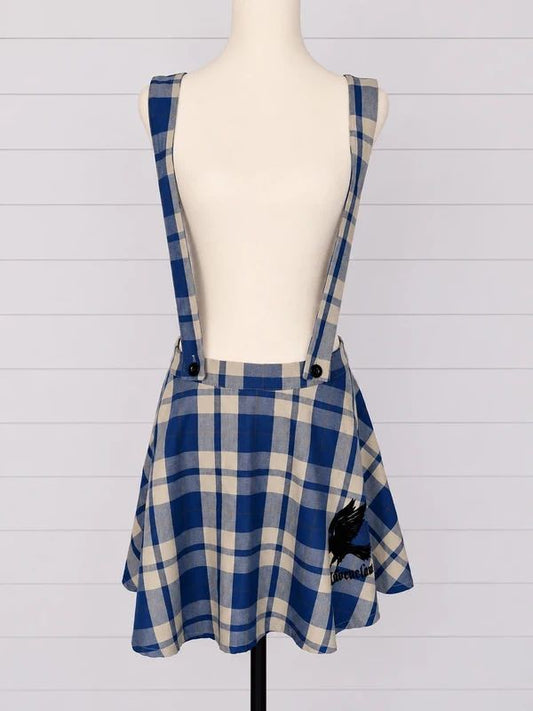 Harry Potter Hot Topic Ravenclaw Plaid Skater Skirt BNWT M Y2K Geek