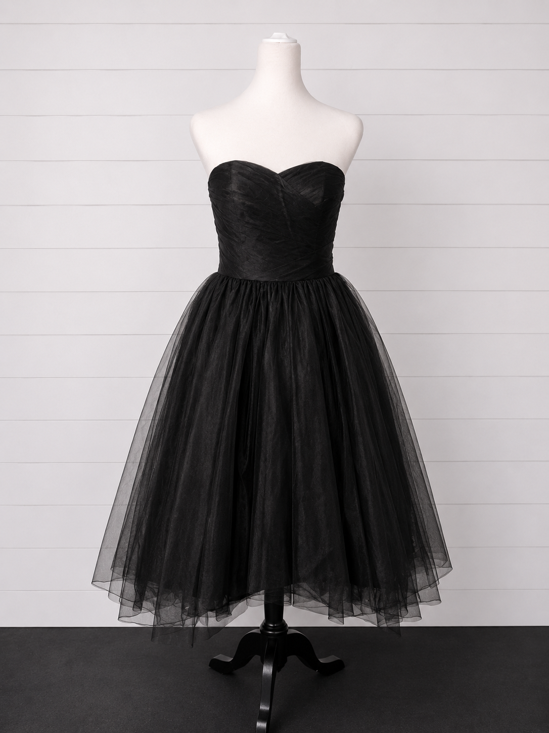 Hell Bunny Vixen Tillie Black Tulle Prom Dress BNWT Size S