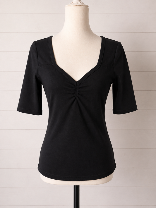 Hell Bunny Phillipa Top BNWT Size M UK 12 Gothic Vintage