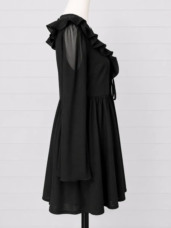 Disturbia Baudelaire Lace Up Mini Dress UK 14 Gothic Dark Romantic Salem Witch Fit & Flare BNWT